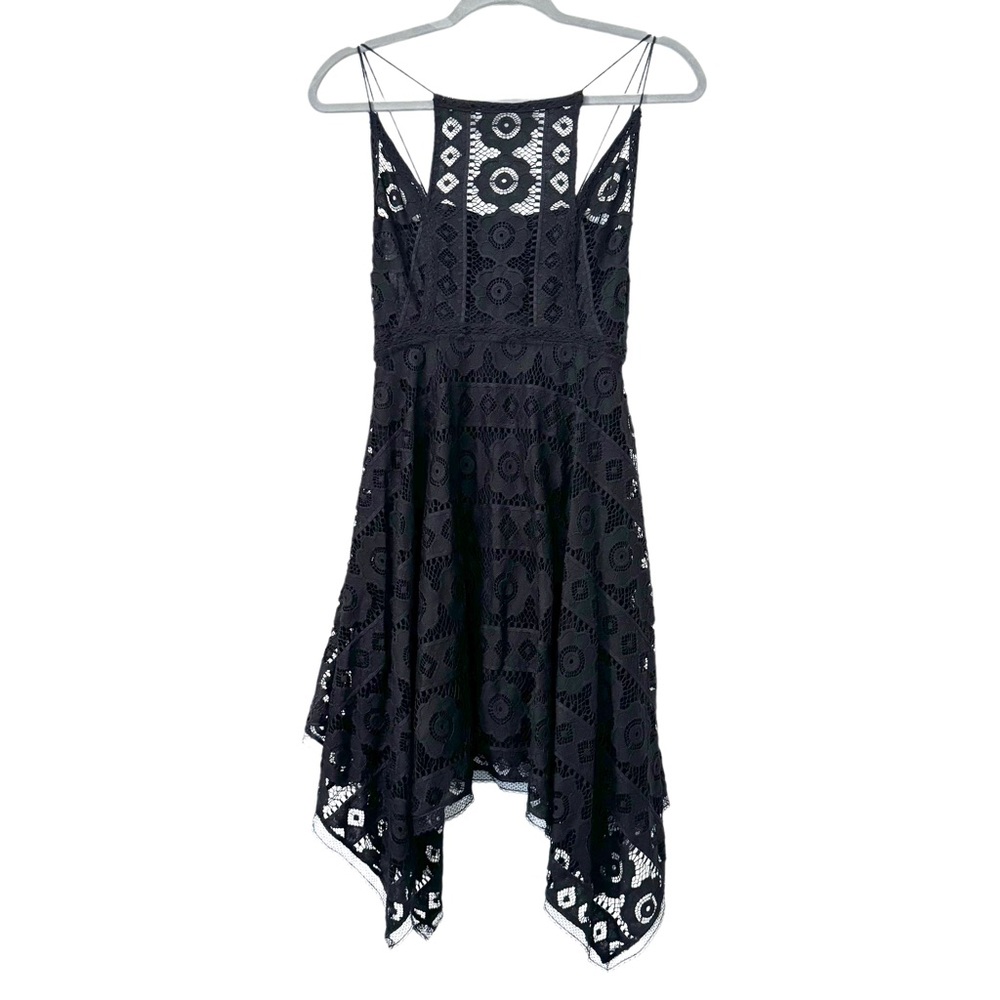 Free People Womens Just Like Honey Lace Dress Whimsigoth Grunge Dress Size‎ 0